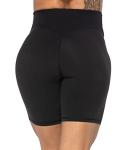 High-Waist Biker Shorts for Women with Pockets