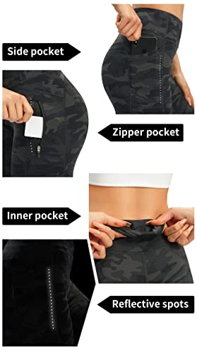 Women's High Waist Biker Shorts with Pockets