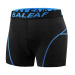 BALEAF Men’s Padded Cycling Shorts - Blue