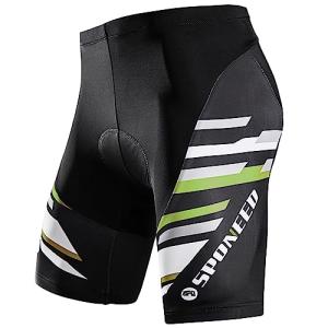 Sponeed Men's Padded Cycling Shorts, Size XL/L