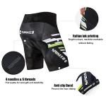 Sponeed Men's Padded Cycling Shorts, Size XL/L