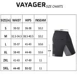 Men's MTB Shorts with 3D Padding - Various Colors