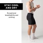 Louis Garneau Men’s Gel Cycling Shorts, Black