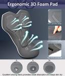 Men's Padded Cycling Shorts with 3D Padding