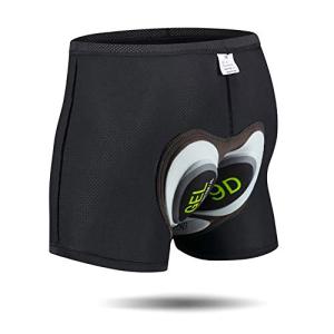 Men's 3D Padded Cycling Shorts, Breathable & Quick-Dry