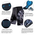 Men's Short Sleeve Cycling Jersey and Padded Shorts