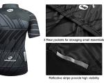 Men's Short Sleeve Cycling Jersey and Padded Shorts