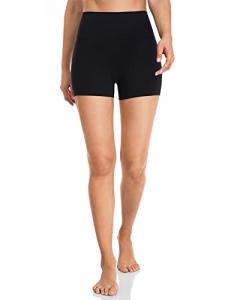 HeyNuts Women's Soft Biker Shorts - 4" Black