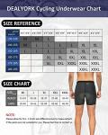 Men's Padded Cycling Shorts with 3D Padding
