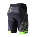 Beroy Men's 3D Padded Cycling Shorts - Green XL