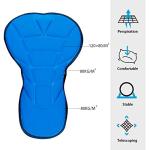 Men's Grey Padded Loose Fit MTB Shorts