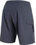Men's Grey Baggy MTB Cycling Shorts with Padding