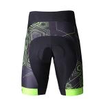 Beroy Men's 3D Padded Cycling Shorts - Green XL