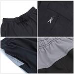 Men's Grey Padded Loose Fit MTB Shorts