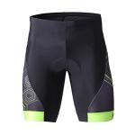 Beroy Men's 3D Padded Cycling Shorts - Green XL