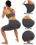 4 Pack High Waist Biker Yoga Shorts for Women