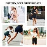 Sundwudu Women’s High Waist Biker Shorts - 5 Pack