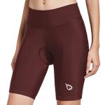 BALEAF Women's Padded Bike Shorts - Wine Red