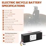 BtrPower 36V 10AH Lithium Ion Ebike Battery Pack