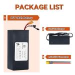 BtrPower 36V 10AH Lithium Ion Ebike Battery Pack
