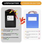 BtrPower 36V 25AH LiFePO4 E-Bike Battery