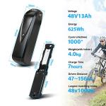 YOSE 48V Lithium E-Bike Battery with USB Port