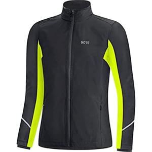 GORE WEAR Women's R3 GORE-TEX Jacket Black/Neon Yellow