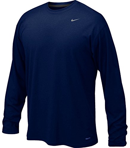 Navy Nike Dri-Fit Cycling Tee - Medium