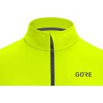 GORE WEAR Men's C3 Thermo Cycling Jersey, Neon Yellow