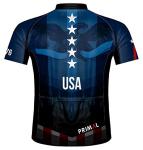 Men's Large USA Flag Cycling Jersey by Primal Wear