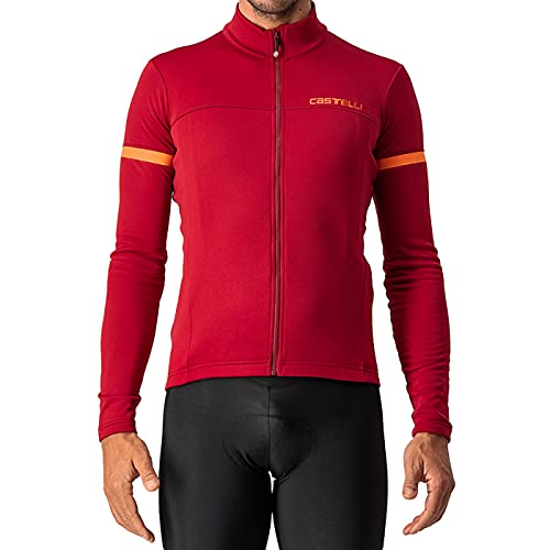 Castelli Fondo 2 Jersey - Pro Red/Orange Reflex
