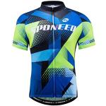 Sponeed Men's Breathable Full Zip Bike Jersey