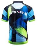 Sponeed Men's Breathable Full Zip Bike Jersey