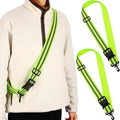 High Visibility Reflective Sash for Running & Cycling