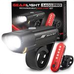 Rechargeable Bike Light Set - Front & Rear