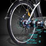 KORNORGE 26" Electric Commuter Bike for Adults