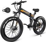 TotGuard 26'' Electric Mountain Bike for Adults