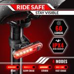 Rechargeable Bike Light Set - Front & Rear