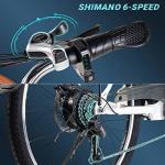 KORNORGE 26" Electric Commuter Bike for Adults
