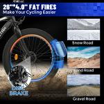 ECOTRIC Cheetah 500W Fat Tire Electric Bike