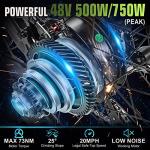 ANCHEER 350/500W Electric Mountain Bike for Adults
