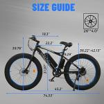 ECOTRIC Cheetah 500W Fat Tire Electric Bike