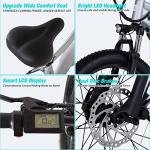 PEXMOR 750W Electric Fat Tire Mountain Bike