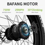 Asomtom 750W Electric Mountain Bike with Fat Tires