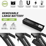 Asomtom 750W Electric Mountain Bike with Fat Tires