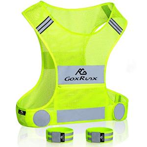 Lightweight Reflective Cycling Vest with Pocket