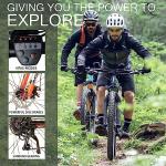 Swifty AT650 Electric Bike - Black and Orange