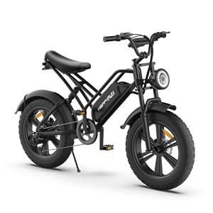 HAPPYRUN 20" Fat Tire Electric Bike 1500W