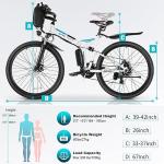 Vivi M026TGB Folding Electric Mountain Bike 500W