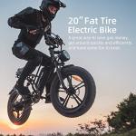 HAPPYRUN 20" Fat Tire Electric Bike 1500W